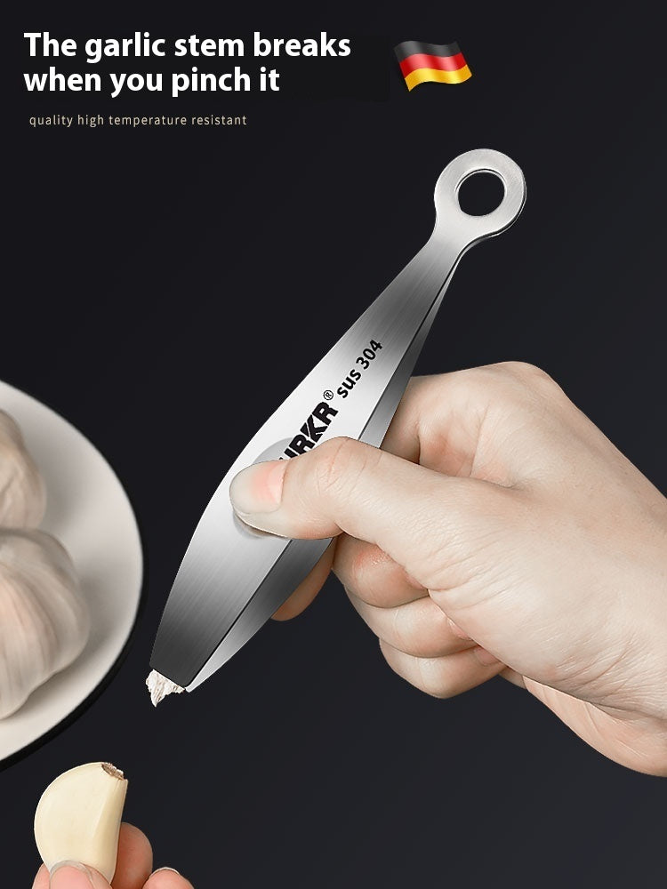 304 Stainless Steel Dial Garlic Peeling Household Garlic Wallet