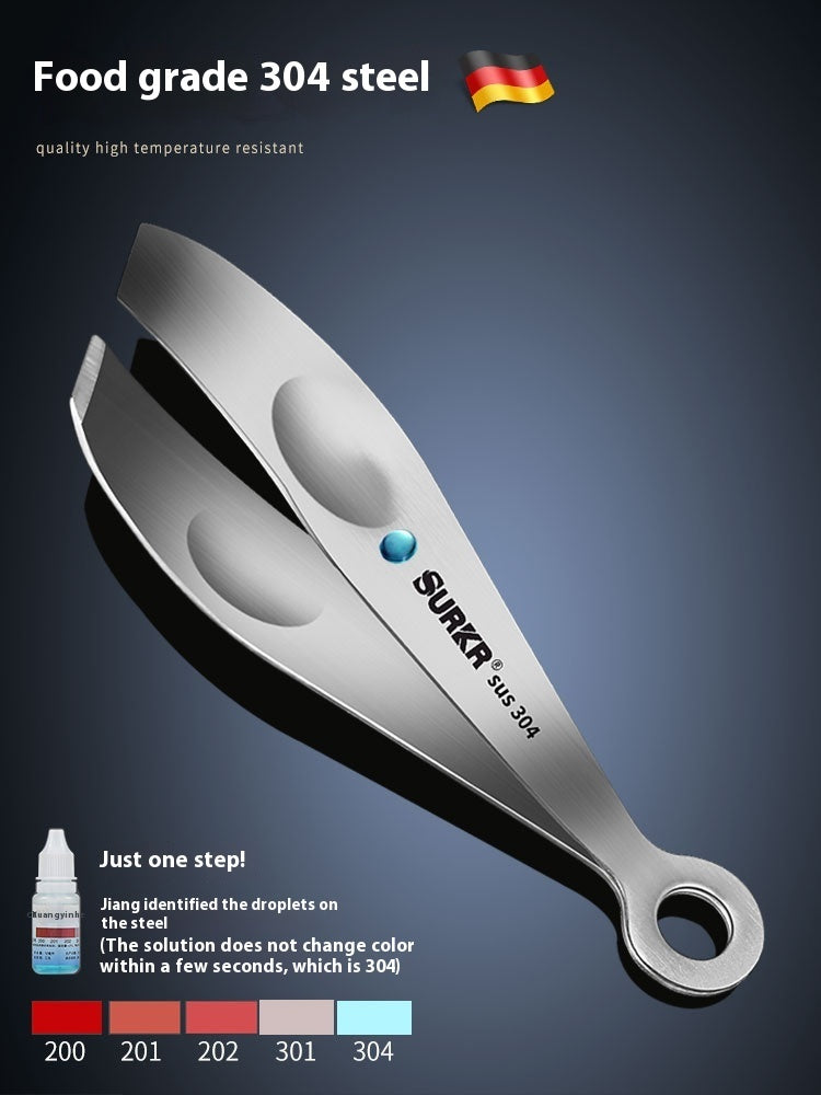 304 Stainless Steel Dial Garlic Peeling Household Garlic Wallet