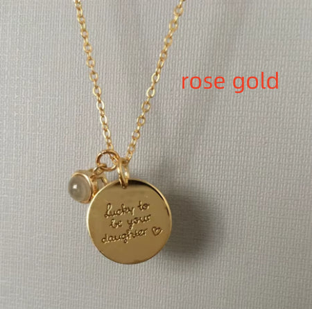Personalized Projection Photo Necklace With Bar Necklaces Engraving Name