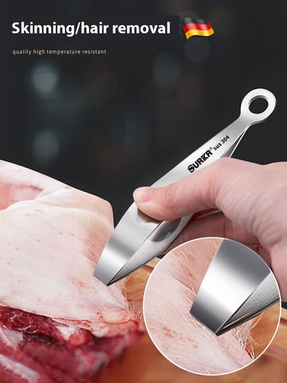 304 Stainless Steel Dial Garlic Peeling Household Garlic Wallet